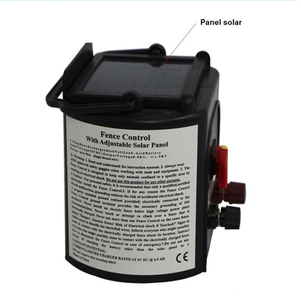 Generador solar para Cerco Eléctrico CES1