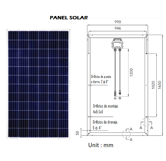 Sistema de Energía Solar autosustentable SES1