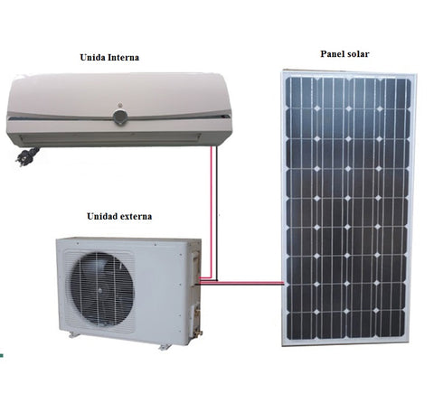 Aire acondicionado solar interconectado AAS02