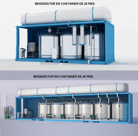Biodigestor en container BIO03