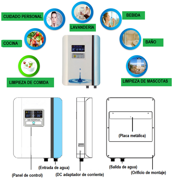 Purificador de agua con ozono FA4