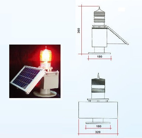 Faro solar de navegación FSM01
