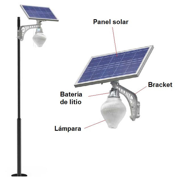 Alumbrado solar Integral APS8