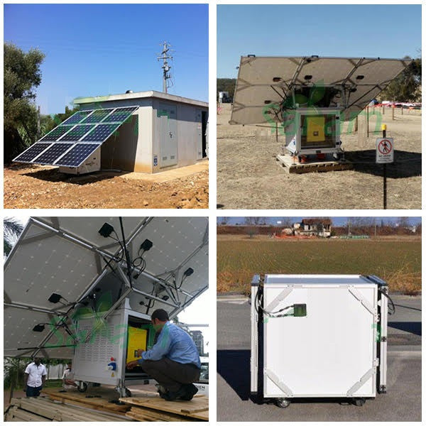 Sistema de Energía Solar autosustentable portátil  SES5