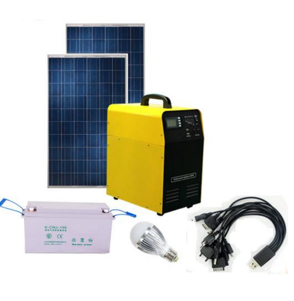 Sistema de Energía Solar autosustentable portátil  SES4