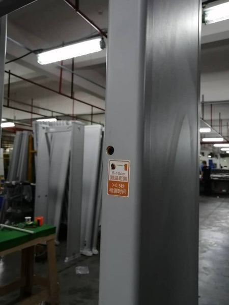 Puerta de Seguridad con detector de temperatura CVS-2
