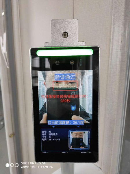 Modulo de desinfección con Ozono y detector infrarojo de temperatura CVS-7