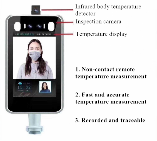 Modulo de desinfección con Ozono y detector infrarojo de temperatura CVS-6
