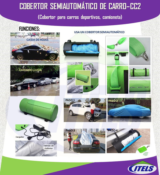 Cobertor de carros semi-automático CC02