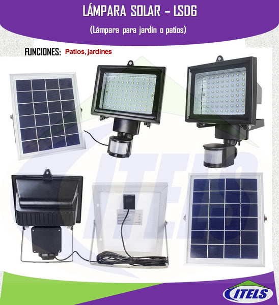 Lámpara solar de Jardín LSD6