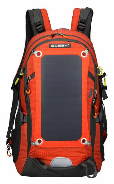 Mochila con panel solar para caminatas MPS10