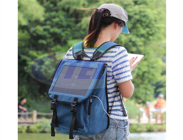 Mochila con panel solar MPS3