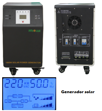 Sistema de Energía Solar autosustentable SES1
