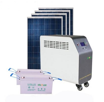 Sistema de Energía Solar autosustentable SES1