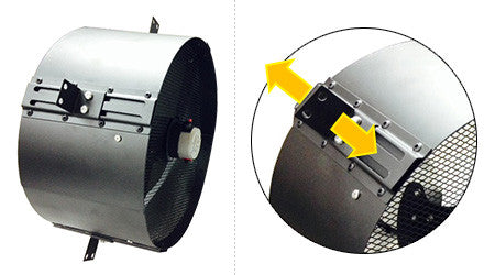 Ventilador con panel solar VP5