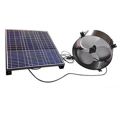 Ventilador con panel solar VP5